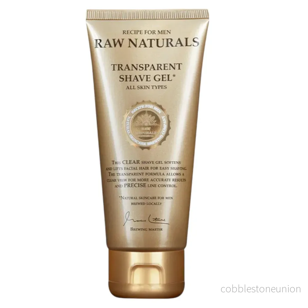 Raw Naturals, Transparent, 100% vegansk, Återfuktande & Mjukgörande, Rakgel, 100 ml Raw Naturals, Transparent, 100% vegansk, Återfuktande & Mjukgörande, Rakgel, 100 ml