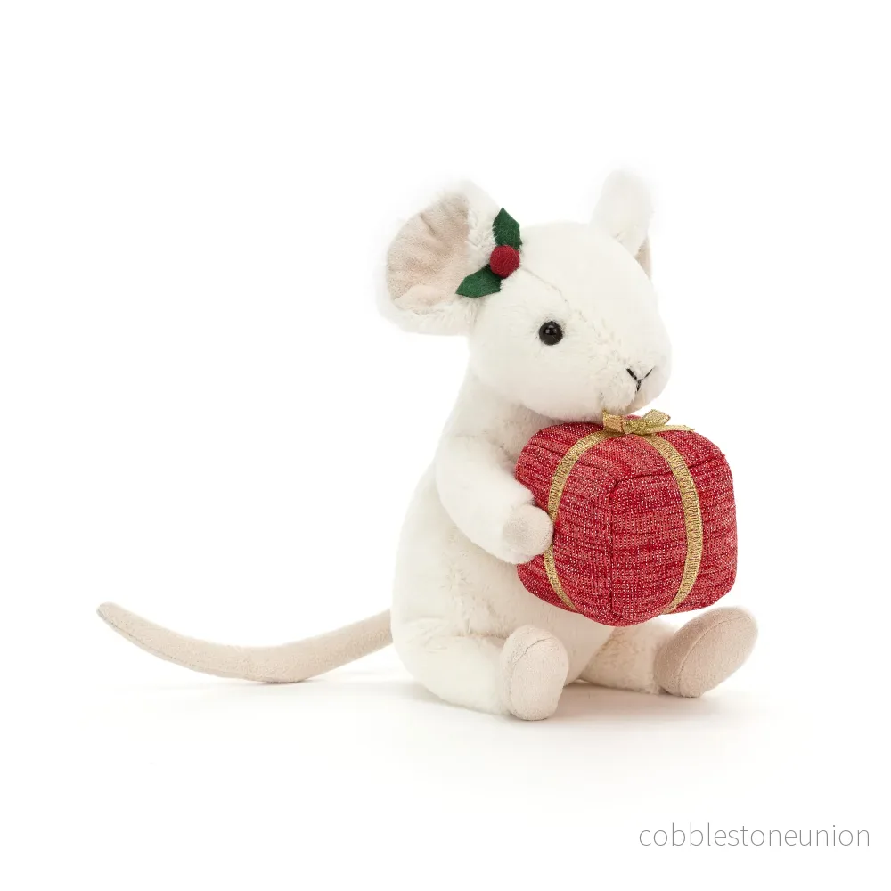 Jellycat – Merry Mouse Present