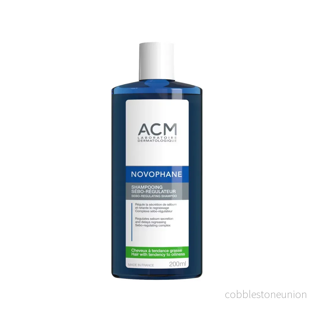 Laboratoire ACM, Novophane, Schampo, För reglering av överflödig talg, 200 ml