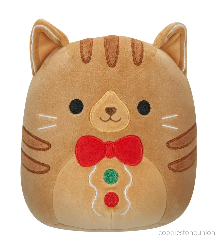 Squishmallows 19 Cm Christmas Jones The Gingerbread Cat Squishmallows 19 Cm Christmas Jones The Gingerbread Cat