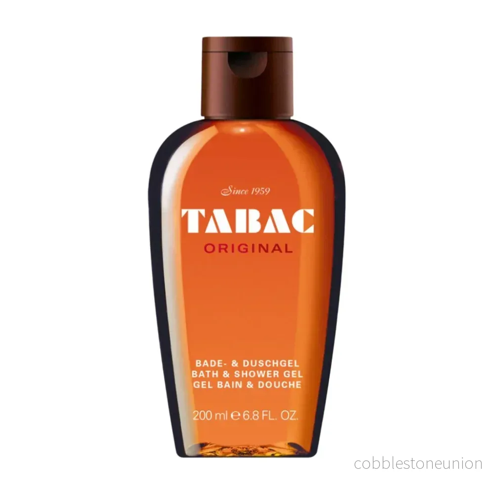 Tabac, Original, Återfuktar, Rengör, Fräschar upp, Duschgel, Alla hudtyper, 200 ml Tabac, Original, Återfuktar, Rengör, Fräschar upp, Duschgel, Alla hudtyper, 200 ml