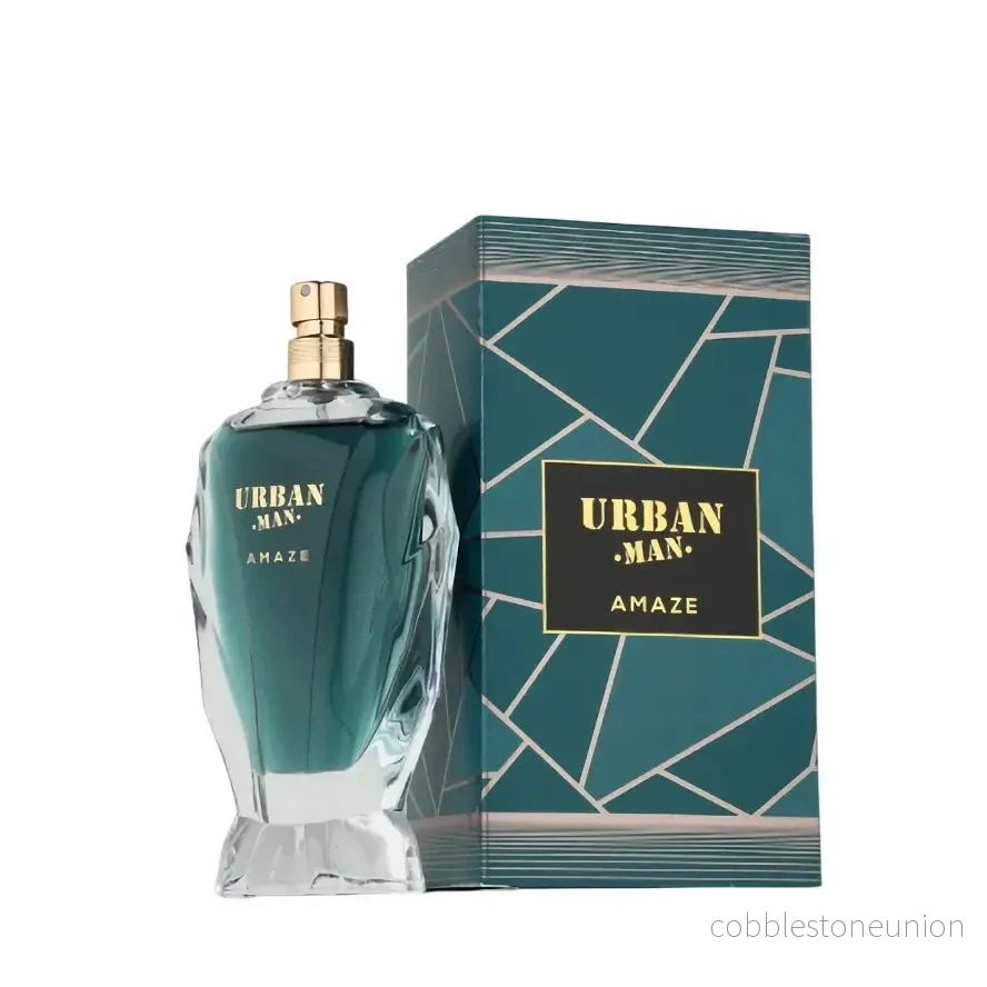 Fragrance World, Urban Man Amaze, Eau de Parfum, För män, 90 ml - Bild 2