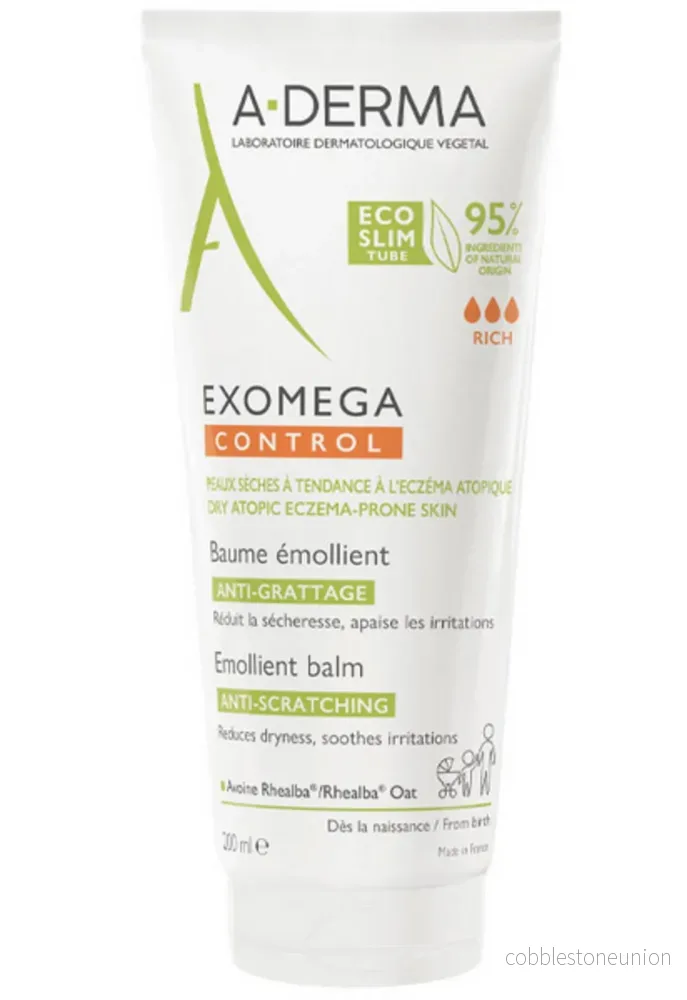 A-Derma, Exomega Control, Emollient, Balm, For the face, 40 ml - Bild 3