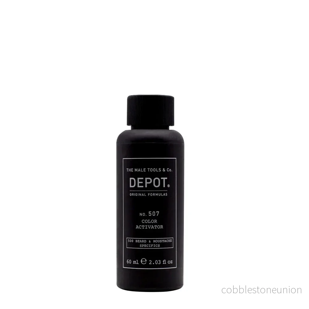 Depot, 500 Beard & Mustache Specifics No. 507, Hårfärg Aktiveringslotion, 10 vol, 60 ml