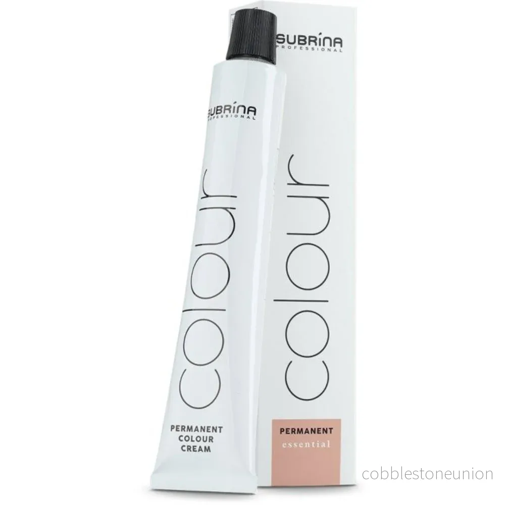 Subrina Professional, Essential Colour, Permanent hårfärg, 4/75 Chestnut Medium Coral, 100 ml