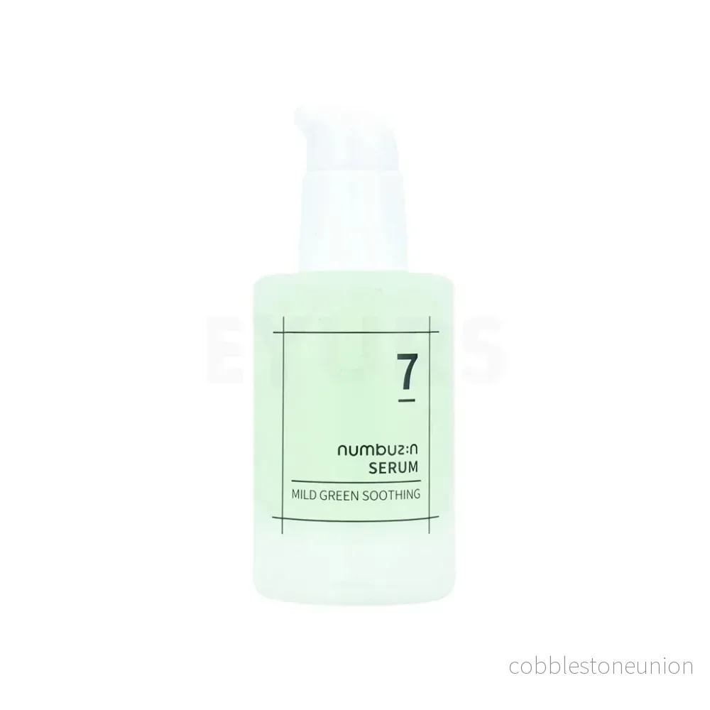 Numbuzin, No. 7 Mild Green Soothing, Återfuktande och lugnande, Tonic lotion, För ansiktet, 50 ml