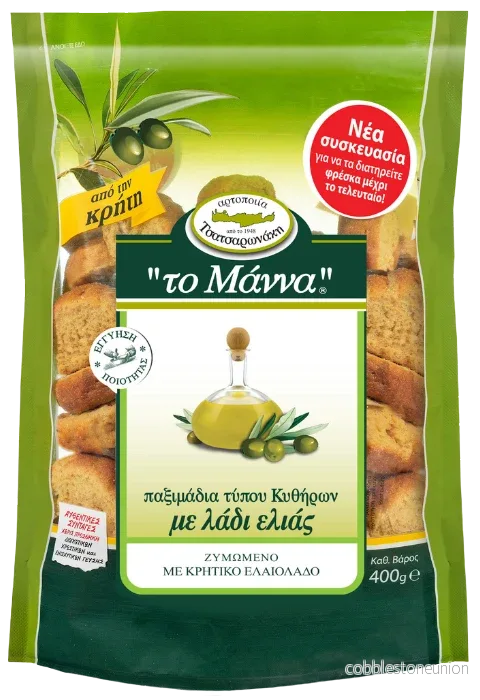 Veteskorpor ”To Manna” 400g Tsatsaronakis Veteskorpor ”To Manna” 400g Tsatsaronakis