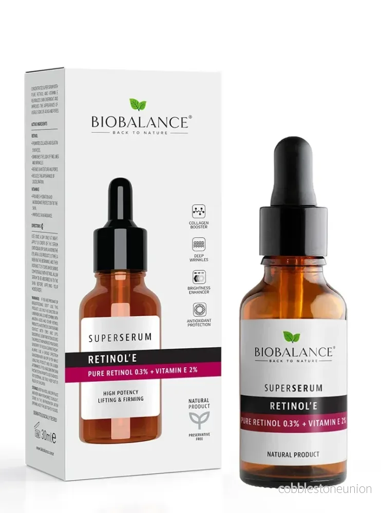 Bio Balance, Retinol’E, Firming & Anti-Aging, Serum, För ansiktet, 30 ml Bio Balance, Retinol’E, Firming & Anti-Aging, Serum, För ansiktet, 30 ml