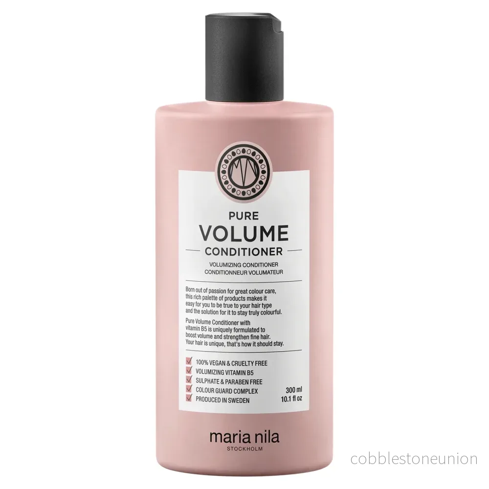 Maria Nila, Pure Volume, Parabenfri, Hårbalsam, För volym, 300 ml Maria Nila, Pure Volume, Parabenfri, Hårbalsam, För volym, 300 ml