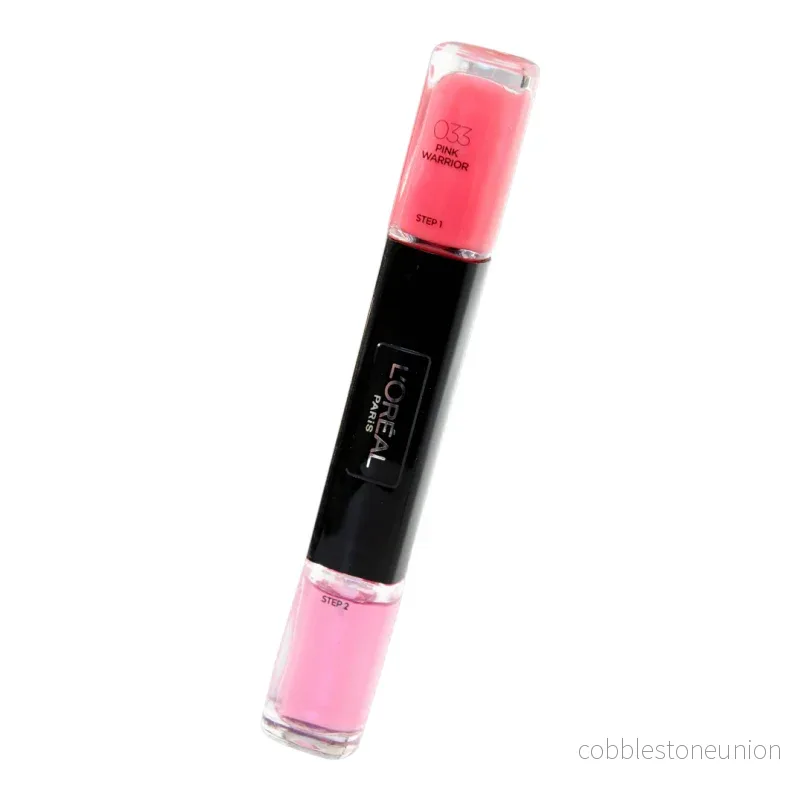 L’Oreal Paris, Infallible, Nagellack 2-i-1, 033, Rosa krigare, 2 x 5 ml L’Oreal Paris, Infallible, Nagellack 2-i-1, 033, Rosa krigare, 2 x 5 ml