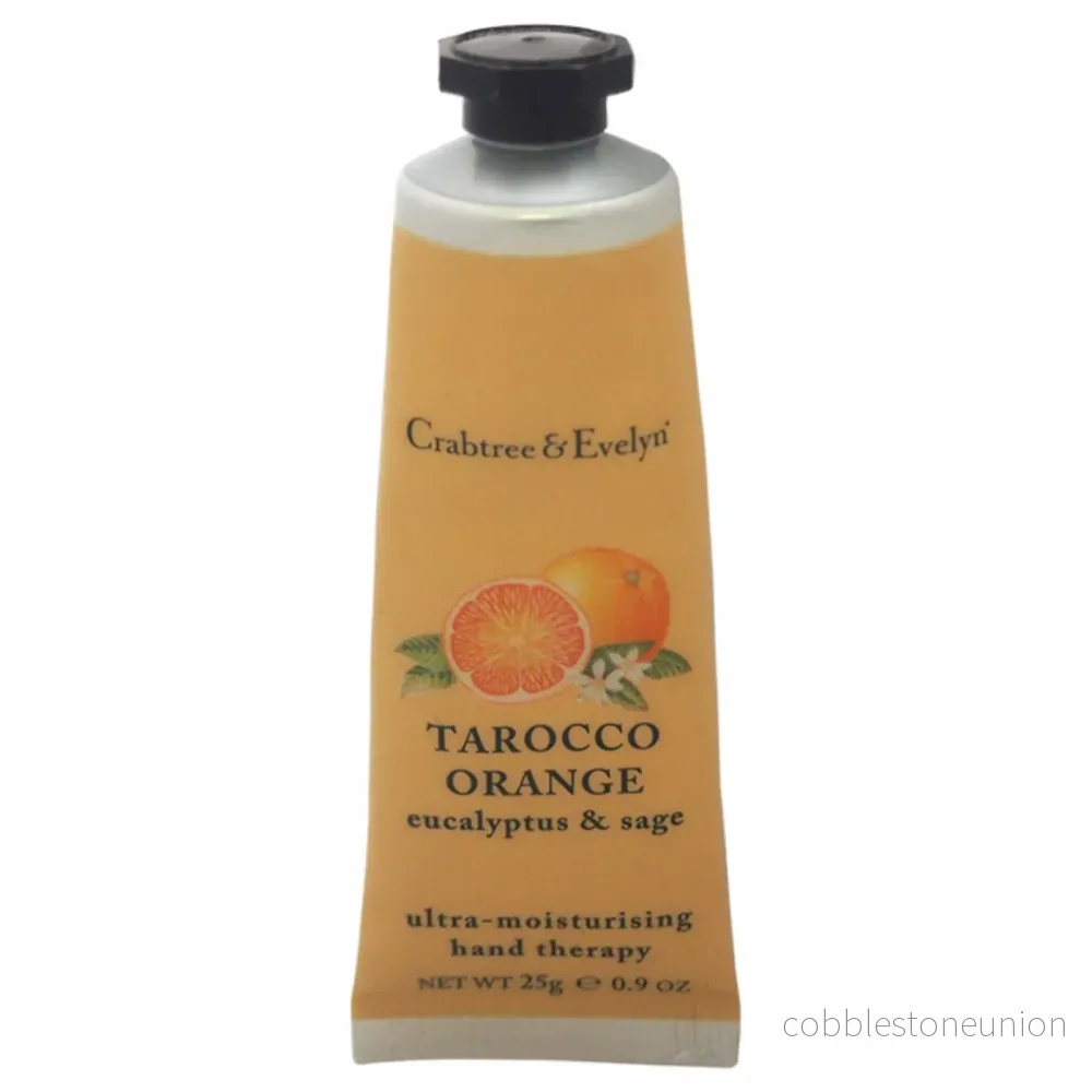 Crabtree & Evelyn, Tarocco Orange, Ultra-Moisturising, Hand Cream, 25g Crabtree & Evelyn, Tarocco Orange, Ultra-Moisturising, Hand Cream, 25g