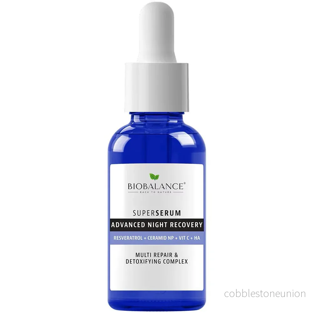 Bio Balance, Advanced Night Recovery, Repairing & Brightening, Dag & Natt, Serum, För ansiktet, 30 ml