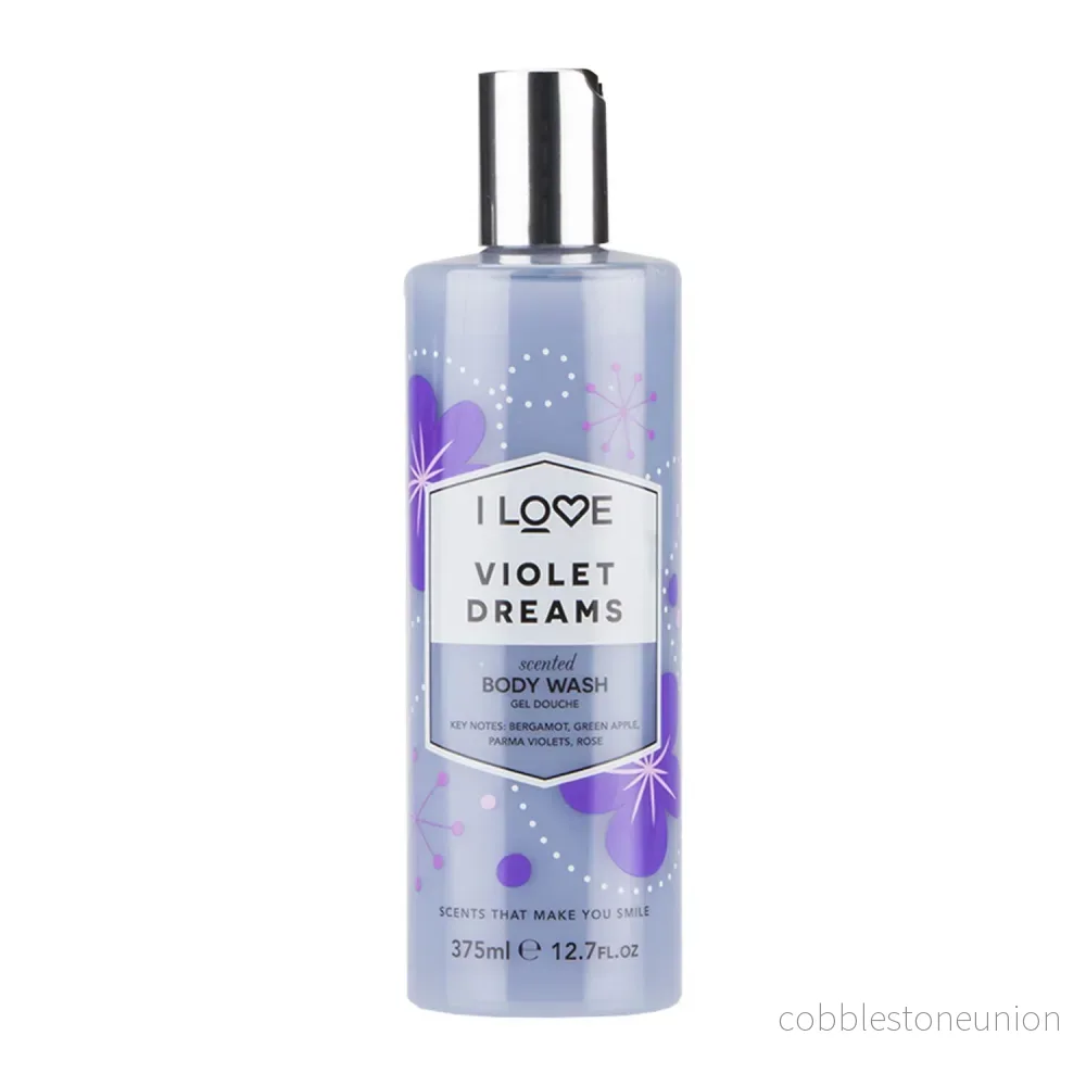 I Love, Signature Collection, Vegan, Cleansing, Violet Dreams, Duschkräm, 360 ml I Love, Signature Collection, Vegan, Cleansing, Violet Dreams, Duschkräm, 360 ml