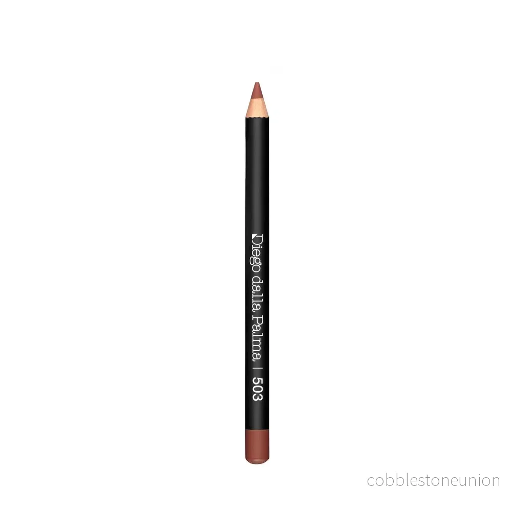Set Diego Dalla Palma: Läppstift, krämigt läppstift, 503, Caramello, 4 g + Penna, kontur, läppenna, 503, Raw Sienna, 1,1 g - Bild 3