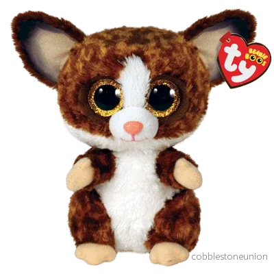 TY Beanie Boos Binky The Bush Baby Brown Medium
