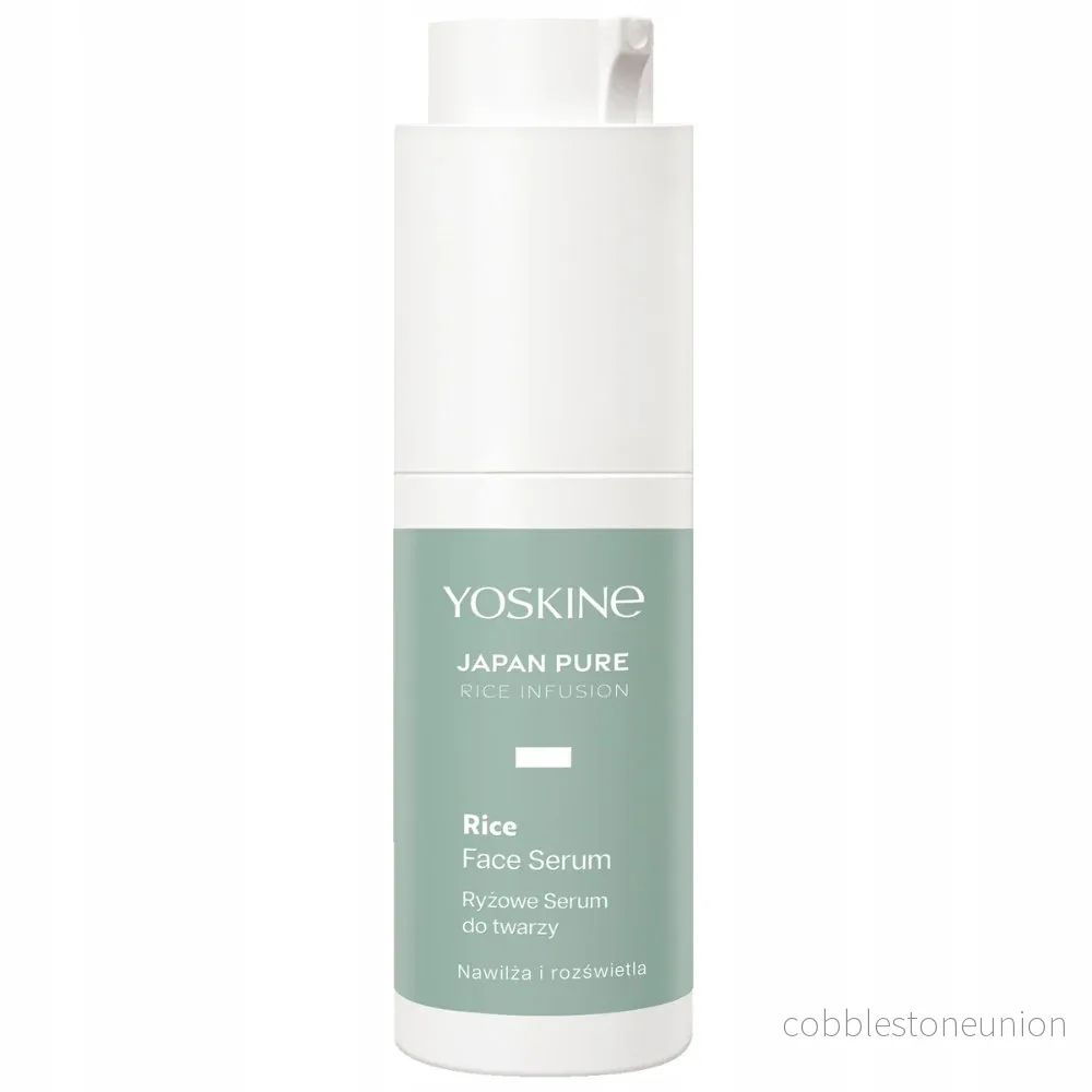 Yoskine, Japan Pure, Rice Infusion, Intensiv återfuktning, Serum, Ansikte, 30 ml