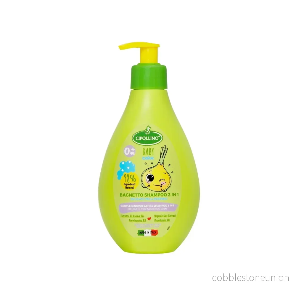 Cipollino, Baby Care, Duschgel & schampo 2-i-1, 250 ml Cipollino, Baby Care, Duschgel & schampo 2-i-1, 250 ml