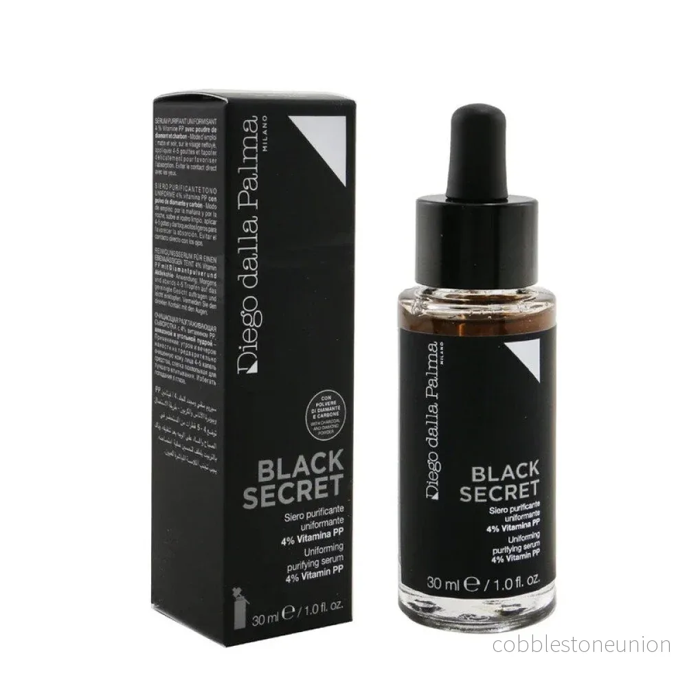 Diego Dalla Palma, Black Secret, Rengörande, Serum, För ansiktet, 30 ml - Bild 2