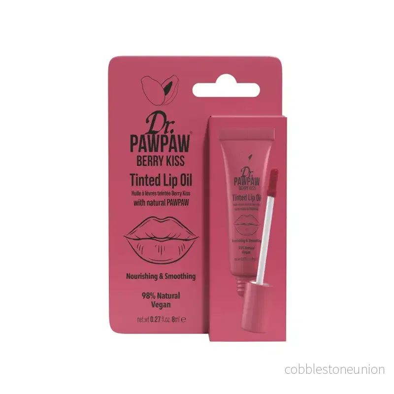 Dr. PawPaw, Dr. PawPaw, Vegan och cruelty-free, Hydrating & Moisturizing, Läppolja, Bärkyss, 8 ml Dr. PawPaw, Dr. PawPaw, Vegan och cruelty-free, Hydrating & Moisturizing, Läppolja, Bärkyss, 8 ml