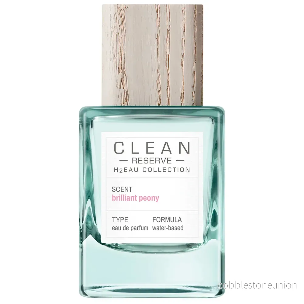 Clean, H2Eau Brilliant Peony, Eau de parfum, Unisex, 50 ml