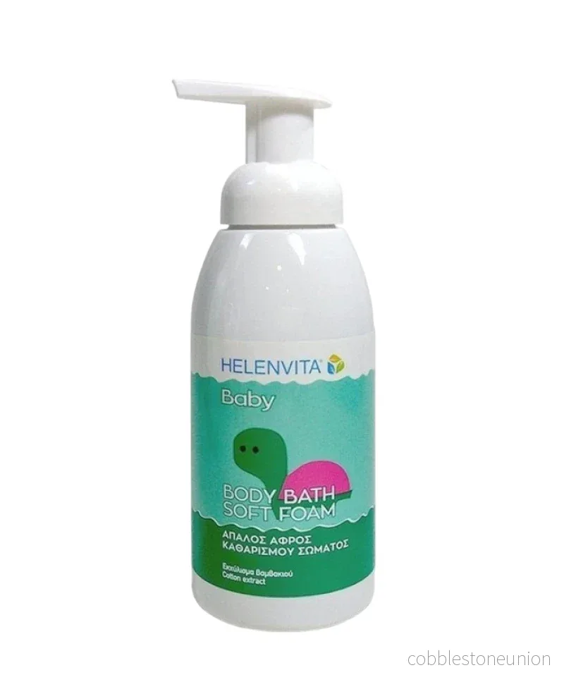 Helenvita, Baby, Bomullsextrakt, Rengöring, Duschmousse, 400 ml Helenvita, Baby, Bomullsextrakt, Rengöring, Duschmousse, 400 ml