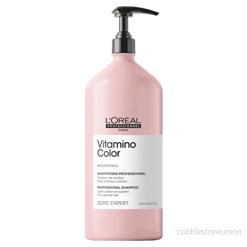 L’Oreal Professionnel, Serie Expert Vitamino Color, Resveratrol, Hårschampo, För färgskydd, 1500 ml L’Oreal Professionnel, Serie Expert Vitamino Color, Resveratrol, Hårschampo, För färgskydd, 1500 ml