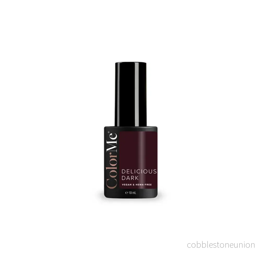 ColorMe Cosmetics, Delicious Dark, Gel, Semi-permanent nagellack, 10 ml ColorMe Cosmetics, Delicious Dark, Gel, Semi-permanent nagellack, 10 ml