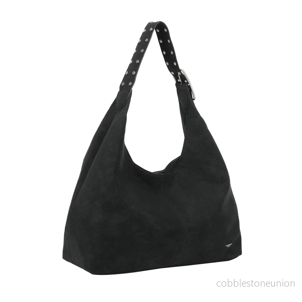 Ulrika Design Handbag Suede stuts svart - Bild 2