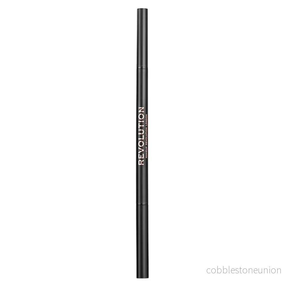 Makeup Revolution, Precise Brow, Vegan, Matt, Infällbar, Ögonbrynspenna & borste 2-i-1, Varmbrun, 0.05 g Makeup Revolution, Precise Brow, Vegan, Matt, Infällbar, Ögonbrynspenna & borste 2-i-1, Varmbrun, 0.05 g