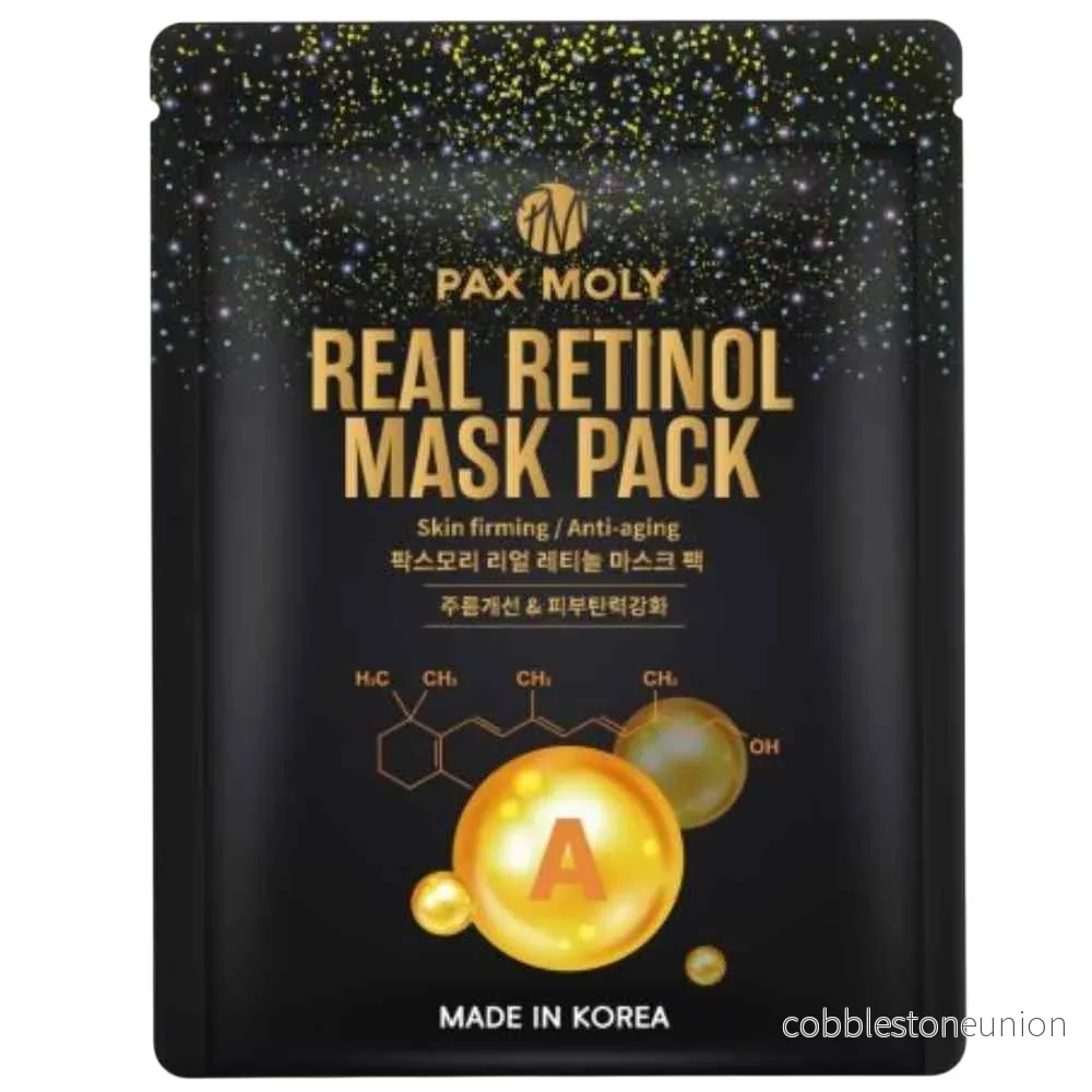 PaxMoly, Real Retinol, Anti-aging, Ansiktsmask, Ansikte, Dag & Natt, 25 ml PaxMoly, Real Retinol, Anti-aging, Ansiktsmask, Ansikte, Dag & Natt, 25 ml