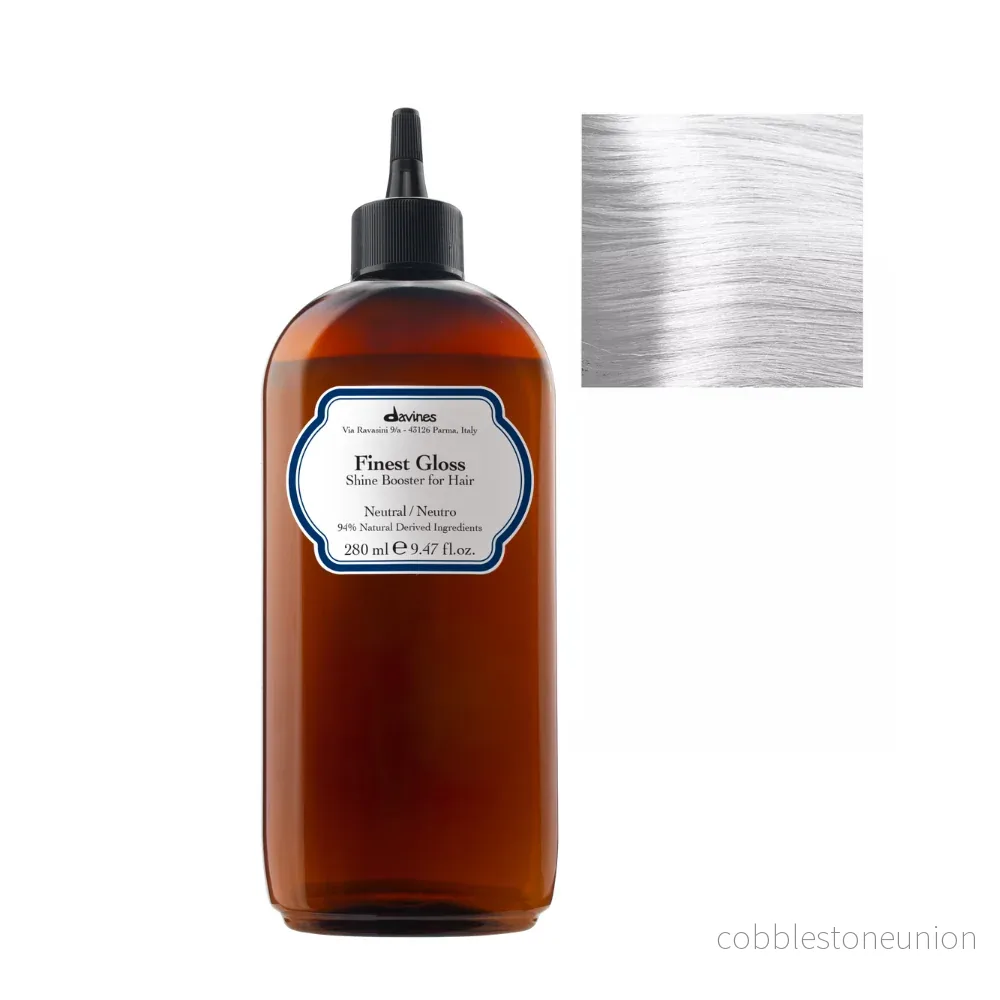 Davines, Finest Gloss, Natural Ingredients, Hair Colouring Pigments, Neutral, 280 ml Davines, Finest Gloss, Natural Ingredients, Hair Colouring Pigments, Neutral, 280 ml