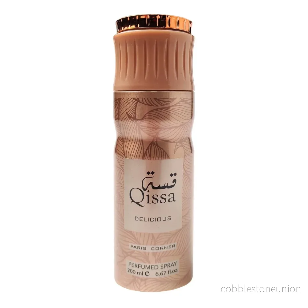 Paris Corner, Qissa Delicious, Deodorantspray, För kvinnor, 200 ml Paris Corner, Qissa Delicious, Deodorantspray, För kvinnor, 200 ml
