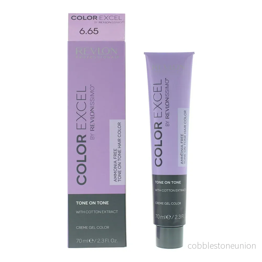 Revlon, Color Excel, Semi-permanent hårfärg, 6.65 Mörkt röd mahognyblond, 70 ml