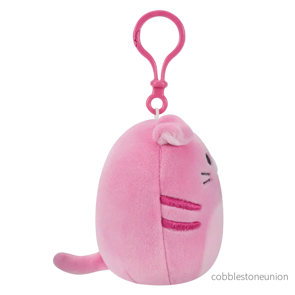 Squishmallows Clip-On Geraldine The Scottish Fold Cat 9 Cm - Bild 3