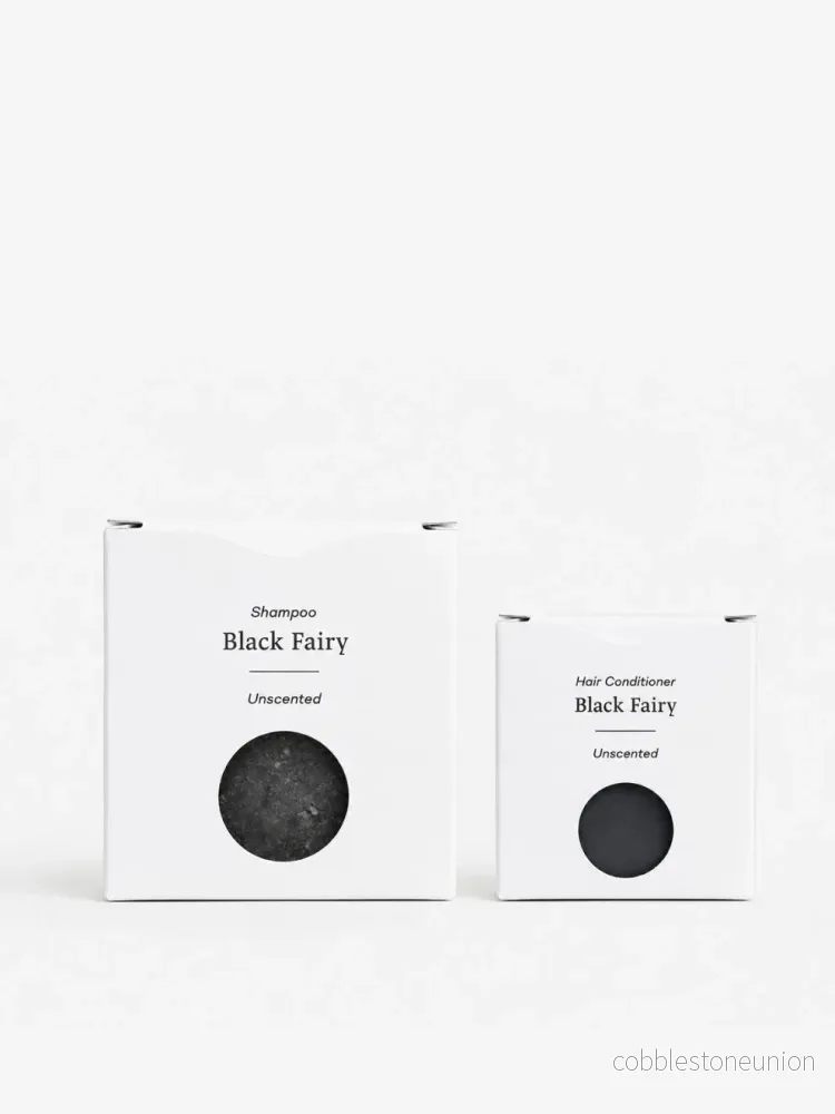 För hårdetox – schampokaka & balsamkaka Black Fairy