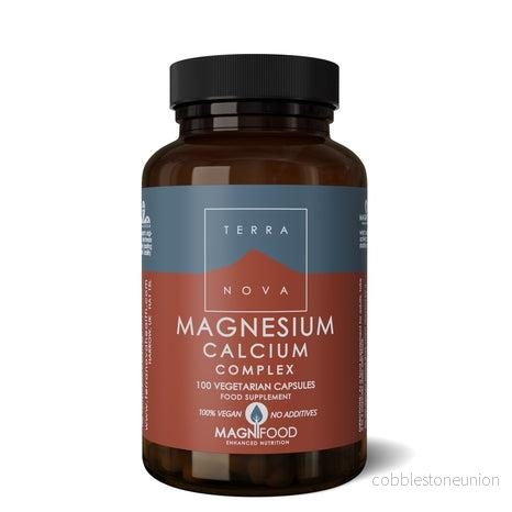 Terranova Magnesium Calcium 2:1 Complex 50mg, 100 kapslar - Bild 3