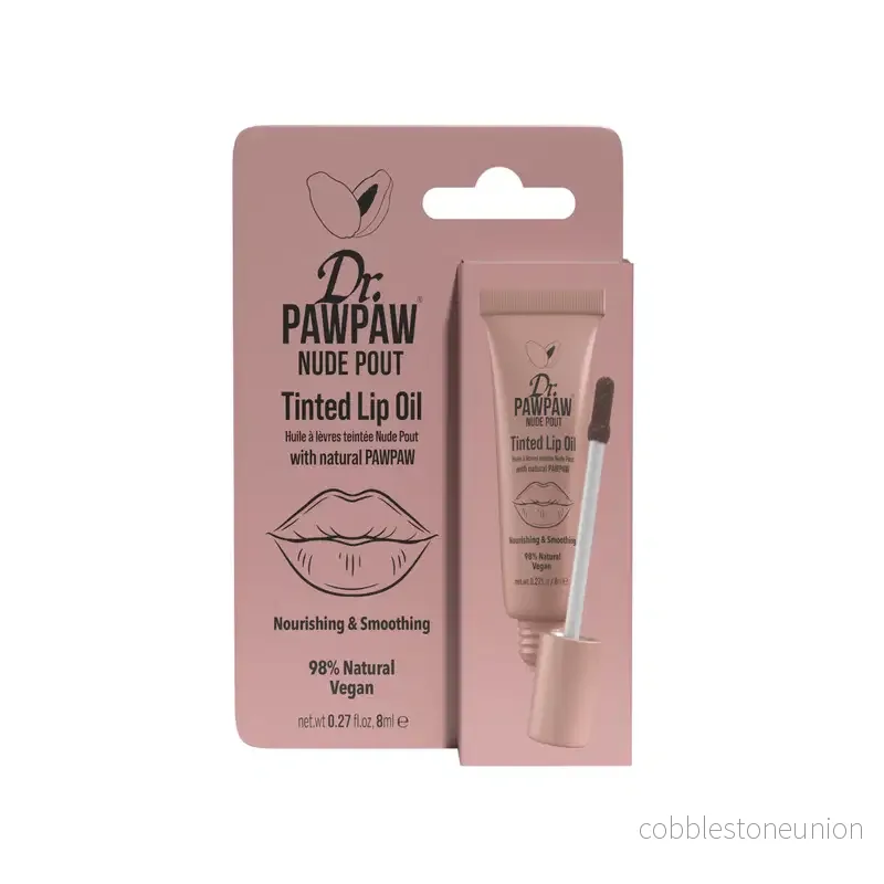 Dr. PawPaw, Dr. PawPaw, Vegan och cruelty-free, Natural Glow & Hydrating, Läppolja, Nude Pout, 8 ml Dr. PawPaw, Dr. PawPaw, Vegan och cruelty-free, Natural Glow & Hydrating, Läppolja, Nude Pout, 8 ml
