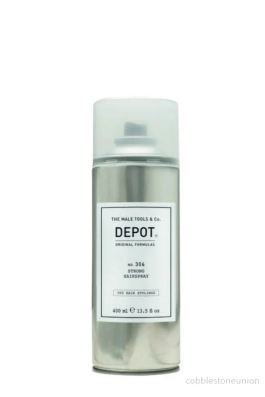 Depot, 300 Hair Stylings No. 306, Provitamin B5, Hairspray, Definition and Control, Strong Hold, 400 ml Depot, 300 Hair Stylings No. 306, Provitamin B5, Hairspray, Definition and Control, Strong Hold, 400 ml