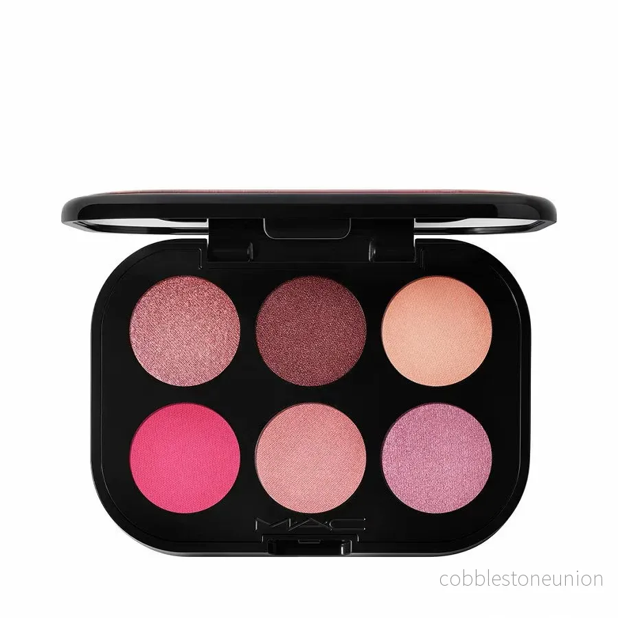 MAC, Connect In Colour, Ögonskuggspalett, Rose Lens, 6 nyanser, 6.25 g