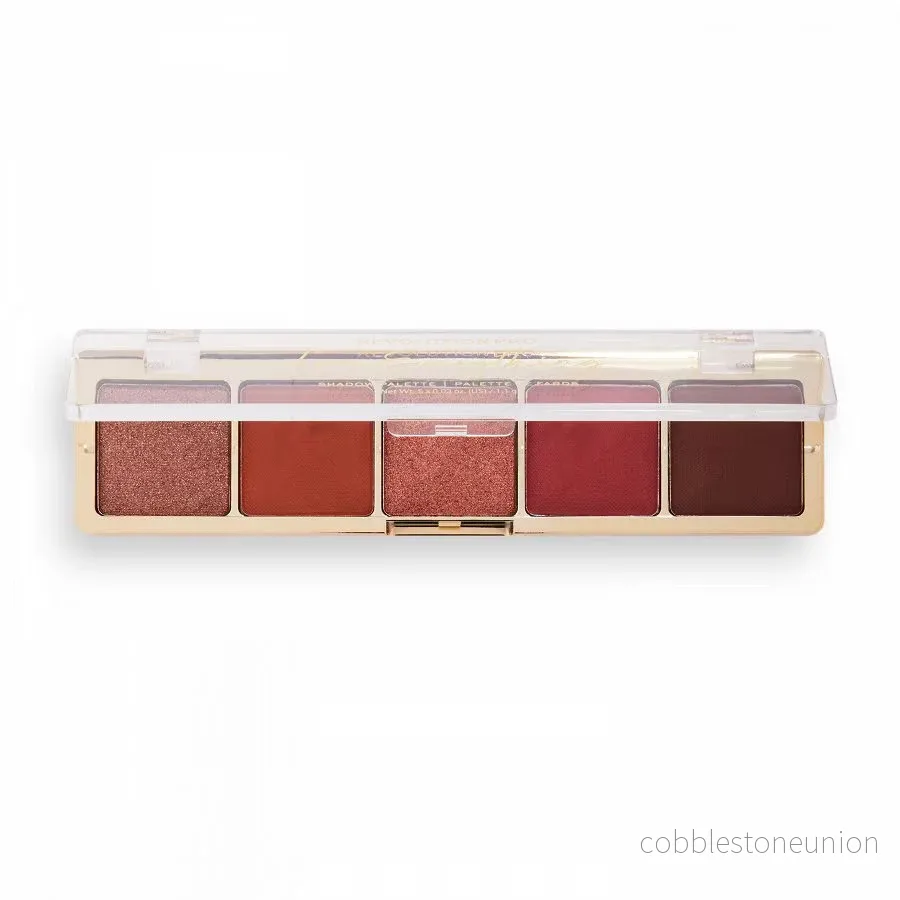 Revolution Pro, Glam, Ögonskuggspalett, I Am All Burnt Nude, 5 nyanser, 5.5 g Revolution Pro, Glam, Ögonskuggspalett, I Am All Burnt Nude, 5 nyanser, 5.5 g