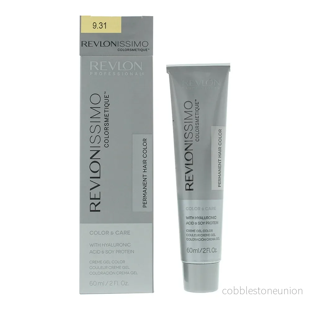 Revlon, Colorsmetique, Permanent hårfärg, 9.31 Mycket Ljus Beige Blond, 60 ml