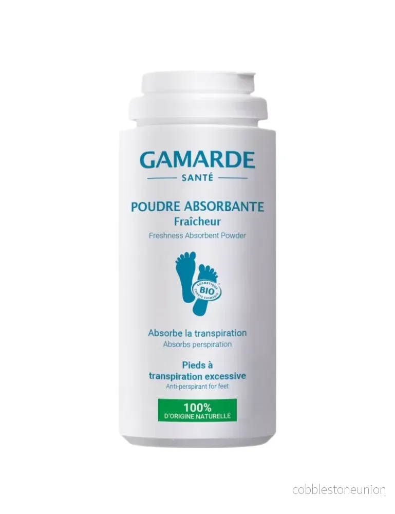 Gamarde, Gamarde, Bio, Mot svettning, Fotpuder, 35 g