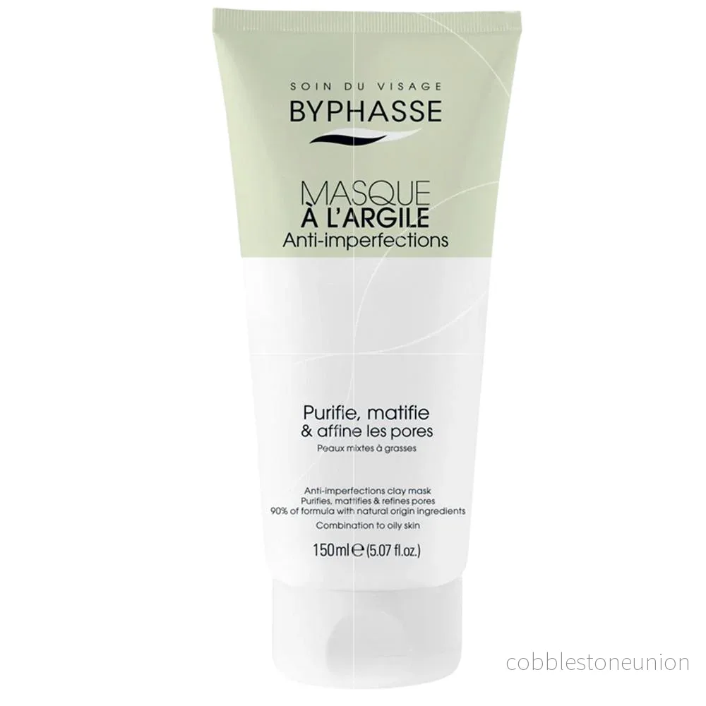 Byphasse, Byphasse, Clay, Anti-Blemishes, Clay Mask, 150 ml