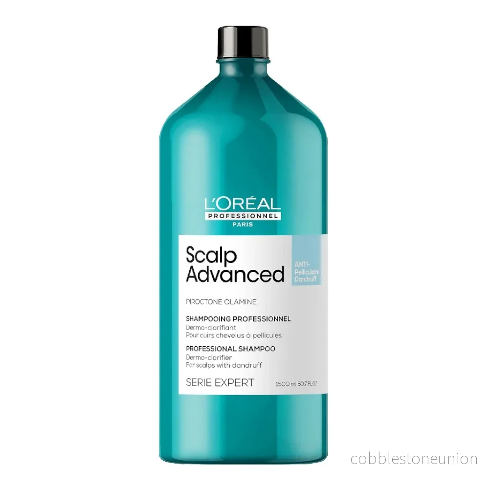 L’Oréal Professionnel, Serie Expert Scalp Advanced, Schampo, Mot mjäll, 1500 ml L’Oréal Professionnel, Serie Expert Scalp Advanced, Schampo, Mot mjäll, 1500 ml