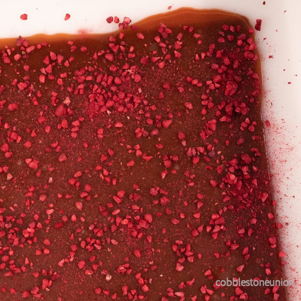 caramel bar RASPBERRY & SALTY LIQUORICE - Bild 2