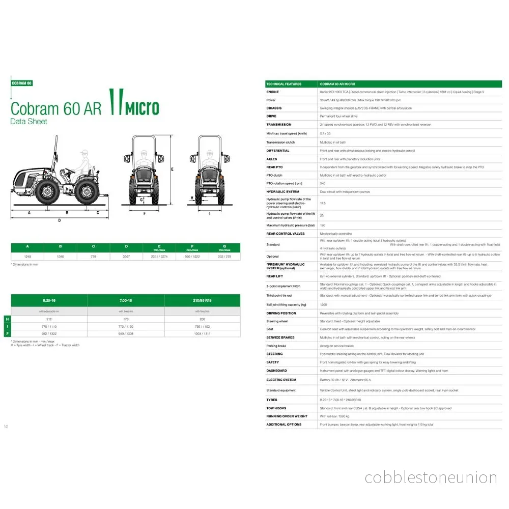 Cobram 60 AR Reversible - Bild 3