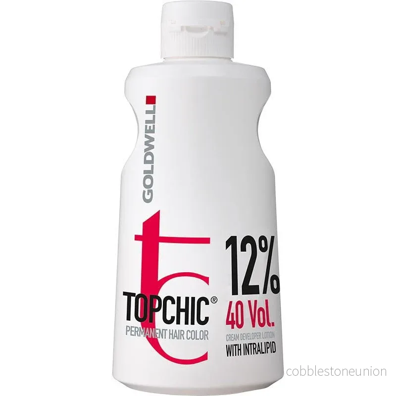 Goldwell, TopChic, Blekning, Håroxideringslotion, 12%, 40 vol, 1000 ml - Bild 3