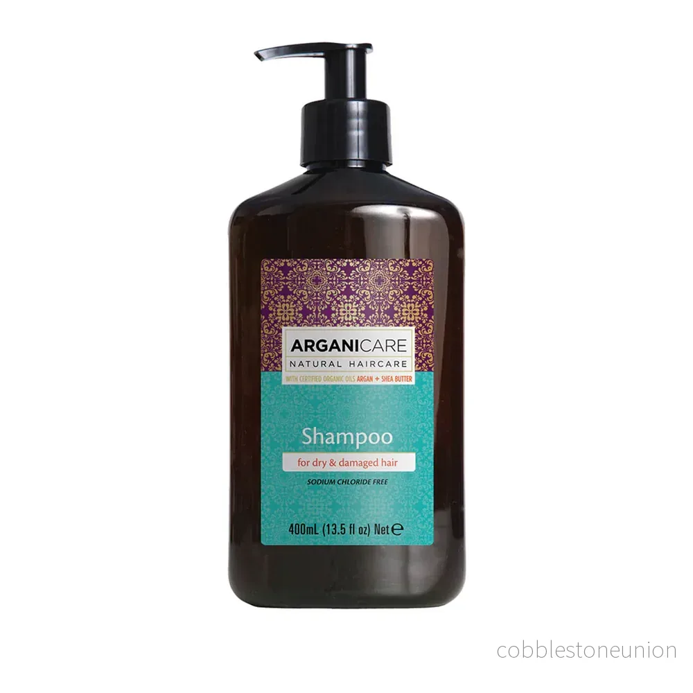 Arganicare, Argan Oil & Shea Butter, Hårschampo, Repairing & Moisturising, 400 ml Arganicare, Argan Oil & Shea Butter, Hårschampo, Repairing & Moisturising, 400 ml