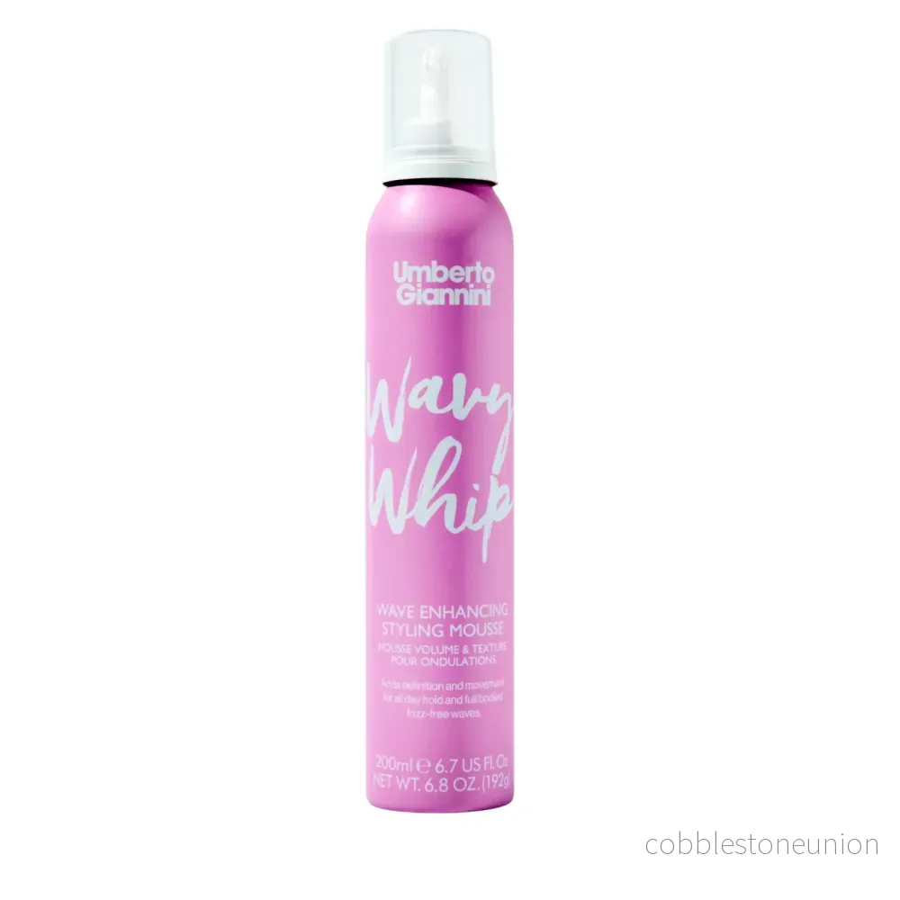 Umberto Giannini, Wavy Whip, Hårstylingsmousse, Volumizing & Texturizing, Medium, 200 ml