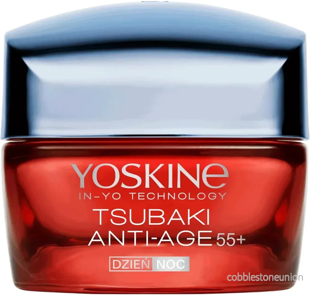 Yoskine, Tsubaki 55+, Anti-aging, Dag & Natt, Kräm, Ansikte, 50 ml